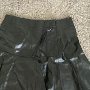Leather skirt